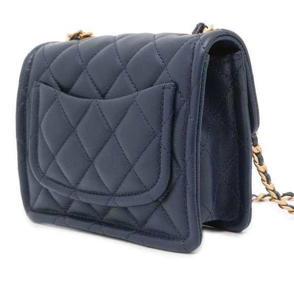 Chanel Matelasse Bag Mark Mini Caviar Coco Shoulder - Picture 1 of 11